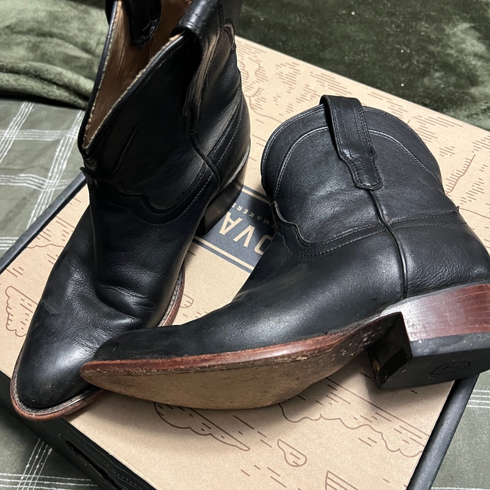 Tecovas Midnight Black Women's Boots - Picture 2 of 6